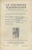 Le Courrier rationaliste 5e année N° 9. Supplément mensuel aux cahiers rationalistes.. LE COURRIER RATIONALISTE 1958 