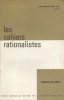 Les cahiers rationalistes N° 231 : Quelques vues sur la philosophie des sciences.. LES CAHIERS RATIONALISTES 