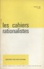 Les cahiers rationalistes N° 253 : Souvenirs d'un passé artisanal, par Paul Marcelin.. LES CAHIERS RATIONALISTES 