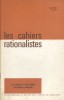 Les cahiers rationalistes N° 274 : La Vanoise et les parcs nationaux français.. LES CAHIERS RATIONALISTES 