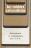 Les cahiers rationalistes N° 299 : Rationalisme et contestation aux U.S.A.. LES CAHIERS RATIONALISTES 