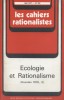 Les cahiers rationalistes N° 333 : Ecologie et rationalisme (Dourdan 1976-3).. LES CAHIERS RATIONALISTES 