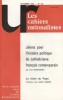 Les cahiers rationalistes N° 418 : Jalons pour l'histoire politique du catholicisme français contemporain.. LES CAHIERS RATIONALISTES 
