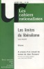 Les cahiers rationalistes N° 428 : Les limites du libéralisme, par Daniel Bachet.. LES CAHIERS RATIONALISTES 