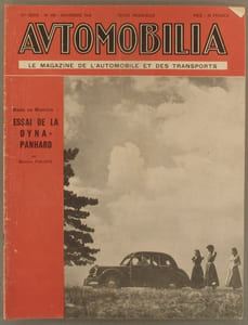 Automobilia N° 509. Le magazine de l'automobile et des transports. Mensuel. Dans ce numéro: Essai de la Dyna Panhard, par Maurice Philippe.
