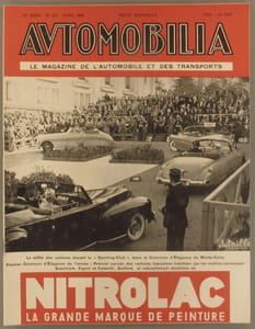Automobilia N° 514. Le magazine de l'automobile et des transports. Mensuel. En couverture le concours d'élégance de Monte-Carlo.