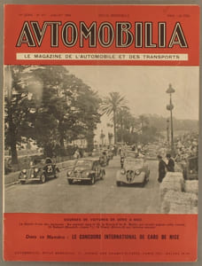 Automobilia N° 517. Le magazine de l'automobile et des transports. Mensuel. Concours international de cars de Nice.