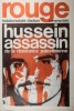 Rouge N° 81. Hebdomadaire d'action communiste. Hussein assassin de la résistance palestinienne.. ROUGE 