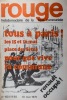 Rouge N° 113. Hebdomadaire de la ligue communiste. Tous à Paris! Pour que vive la Commune.. ROUGE 