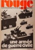 Rouge N° 179. Hebdomadaire de la ligue communiste. Une armée de guerre civile.. ROUGE 