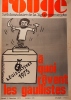 Rouge N° 183. Hebdomadaire de la ligue communiste. A quoi rêvent les gaullistes?. ROUGE 