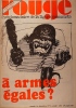 Rouge N° 184. Hebdomadaire de la ligue communiste. A armes égales?. ROUGE 