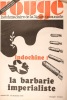 Rouge N° 185. Hebdomadaire de la ligue communiste. Indochine : La barbarie impérialiste.. ROUGE 