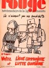 Rouge N° 194. Hebdomadaire de la ligue communiste. Votez Ligue Communiste et lutte ouvrière!. ROUGE 
