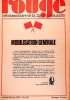 Rouge N° 198. Hebdomadaire de la ligue communiste. Mobilisation générale.. ROUGE 