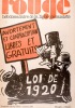 Rouge N° 205. Hebdomadaire de la ligue communiste. Avortement et contraception libres et gratuits.. ROUGE 