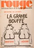 Rouge N° 207. Hebdomadaire de la ligue communiste. La grande bouffe: Pompidou - Nixon.. ROUGE 