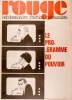 Rouge N° 226. Hebdomadaire de la ligue communiste. Le programme du pouvoir.. ROUGE 