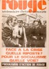 Rouge N° 248. Hebdomadaire d'action communiste. Programme d'action de Rouge.. ROUGE 