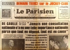 Le Parisien libéré. 8 et 9 juin 1968. Les élections pourront-elles avoir lieu…. LE PARISIEN LIBERE 