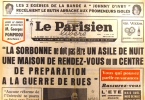 Le Parisien libéré. 20 juin 1968. La Sorbonne ne doit pas être un asile de nuit…. LE PARISIEN LIBERE 