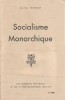 Socialisme monarchique.. BOURQUIN Jean-Marc 
