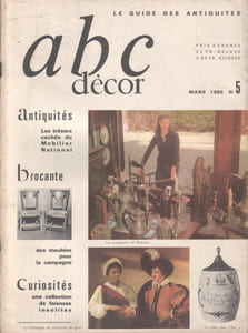 ABC décor N° 5. Les trésors cachés du mobilier national - Des meubles pour la campagne - Une collection de faïences insolites…