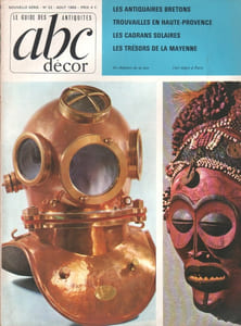 ABC décor N° 22. Les antiquaires bretons - Trouvailles en Haute-Provence - Les cadrans solaires - Les trésors de la Mayenne...