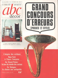ABC décor N° 24. L'énigme des scribans - New-York - En Sologne…