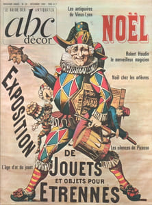 ABC décor N° 26. les antiquaires du vieux-Lyon - Noël - Robert Houdin - Noël chez les orfèvres - Les silences de Picasso - Exposition de jouets.