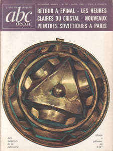 ABC Décor N° 30. Images d' Epinal - Le cristal - Peintres soviétiques à Paris...