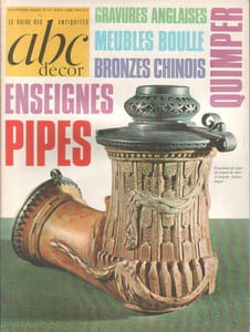 ABC Décor N° 42. Gravures anglaises - Meubles Boulle -Bronze chinois - Enseignes - Pipes…