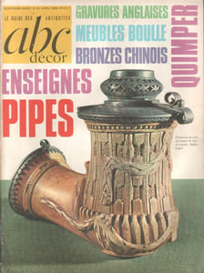 ABC Décor N° 42. Gravures anglaises - Meubles Boulle -Bronze chinois - Enseignes - Pipes…
