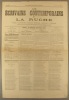 Les écrivains contemporains et la Ruche. Journal hebdomadaire, politique, littéraire, artistique et financier. Directeur Henri Jouve, secrétaire ...