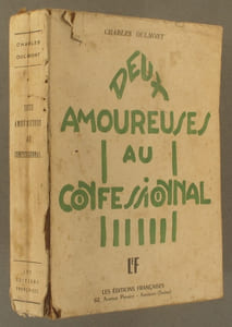 Deux amoureuses au confessionnal. La femme adultère, suivi de l'Homme en robe noire.