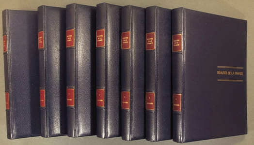 Beautés de la France. Série complète en 7 volumes. Edition hors-commerce.