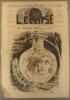 L'éclipse N° 11. Mlle Nilsson (Ophélie), couverture illustrée en couleurs par André Gill.. L'ECLIPSE 