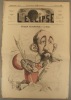 L'éclipse N° 33. Portrait charge de Jules Claretie par Gill. Couverture illustrée en couleurs.. L'ECLIPSE 