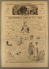 L'éclipse N° 49b. En couverture, page détachée de l'album de Mlle X. par Pépin.. L'ECLIPSE 