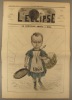 L'éclipse N° 50. La nouvelle année. Couverture illustrée en couleurs par André Gill.. L'ECLIPSE 