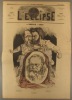 L'éclipse N° 57. Le peuple : Clément Duvernois. P-J. Proudhon - Jules Vallès... Couverture illustrée en couleurs par André Gill.. L'ECLIPSE 