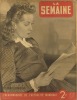 La Semaine N° 33. Danielle Darrieux en couverture.. LA SEMAINE 