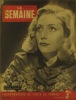 La Semaine N° 166. En couverture l'actrice MIchèle Alfa. Menton…. LA SEMAINE 