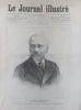 Le Journal illustré. Gravure à la Une : André Theuriet. Gravures intérieures double page : L'assassinat de Dacheux par Pezon.. LE JOURNAL ILLUSTRE - ...