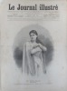 Le Journal illustré. Gravure à la Une : Mlle Emma Calvé de l'Opéra-comique. Gravure intérieure double page : Le bal de l'Opéra en 1892.. LE JOURNAL ...