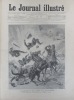 Le Journal illustré. Gravure à la Une : L'accident du camp de Chalons. Gravure intérieure double page : 9 gravures sur Nancy.. LE JOURNAL ILLUSTRE - 5 ...