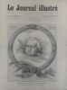 Le Journal illustré. Gravure à la Une : Renan sur son lit de mort. Gravure intérieure double page : Les obsèques de Renan au Collège de France.. LE ...