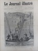 Le Journal illustré. Gravure à la Une : Débarquement des blessés du Dahomey à Marseille. Gravures intérieure double page : Explosion du commissariat ...