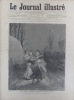 Le Journal illustré. Gravure à la Une : Une jeune femme assassinée à Saint-Ouen. Gravure intérieure double page : Le général Dodds.. LE JOURNAL ...