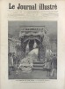 Le Journal illustré. Gravure à la Une : Les obsèques de Jules Ferry : la chapelle ardente. Gravure intérieure double page : Les obsèques de Jules ...